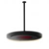 Eclipse Electric Straight Ceiling Pole 1200 mm