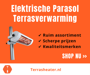 Alternatief gas
Elektrische Parasol Terrasverwarming_terrasheater.nl